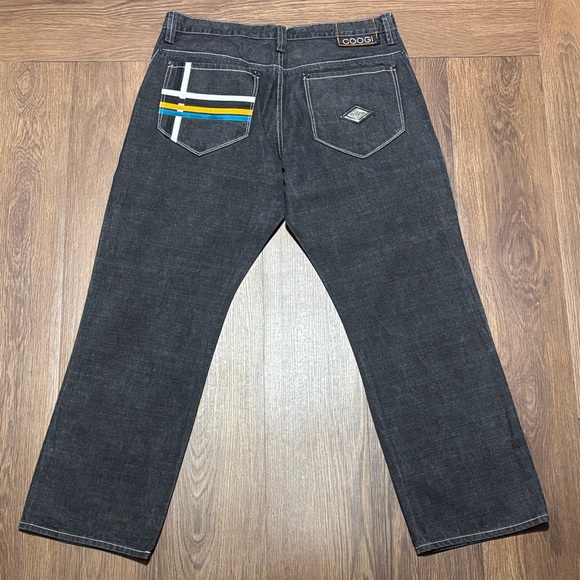 🔥🔥🔥VTG COOGI Black Straight Jeans Classic Style Size: W40 L35🔥🔥🔥 - Picture 13 of 16
